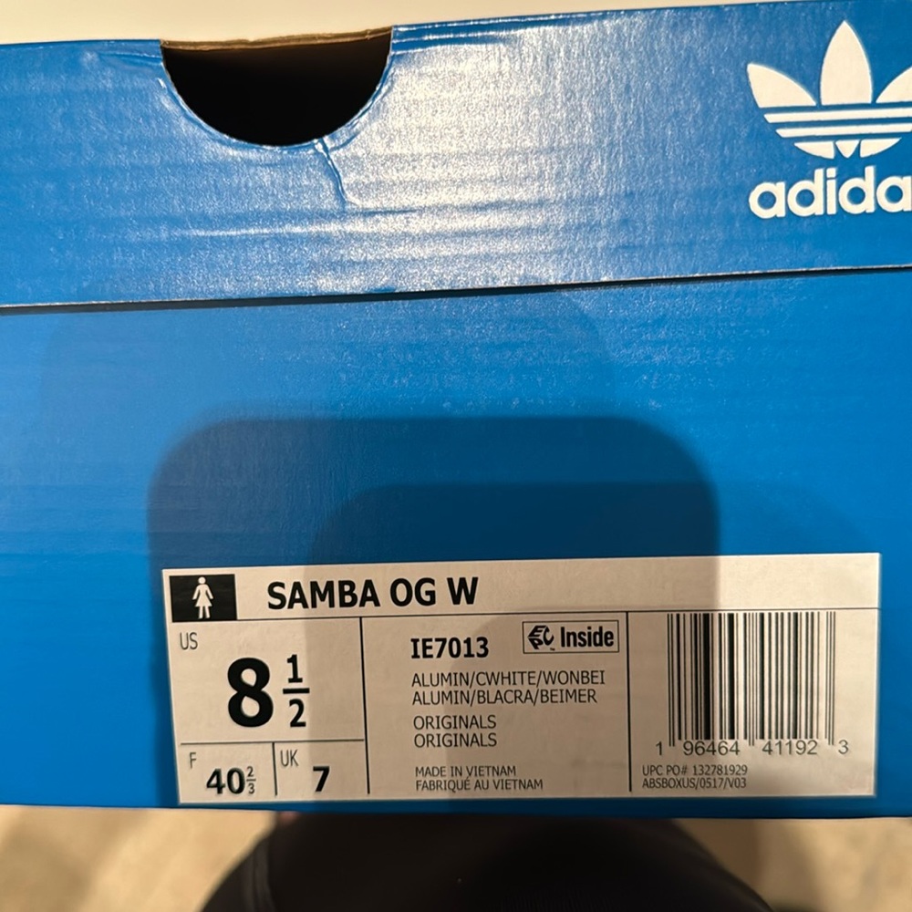 Women’s Adidas Samba OG Aluminum Gum